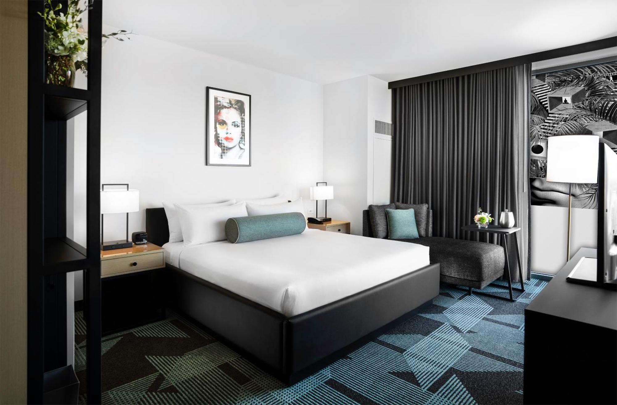 Gallery Tower Deluxe met 1 kingsize bed