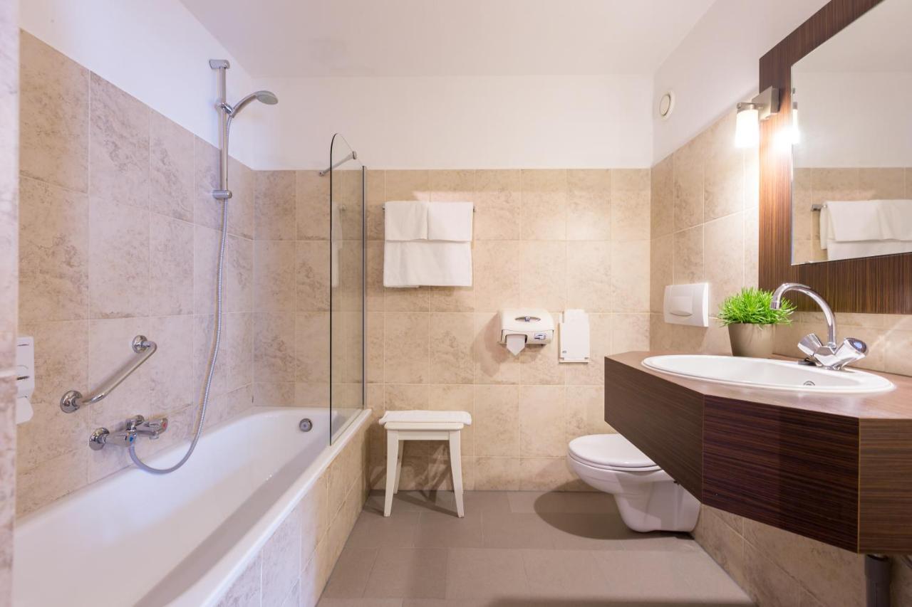 Superior Double Room indoor pool sauna access