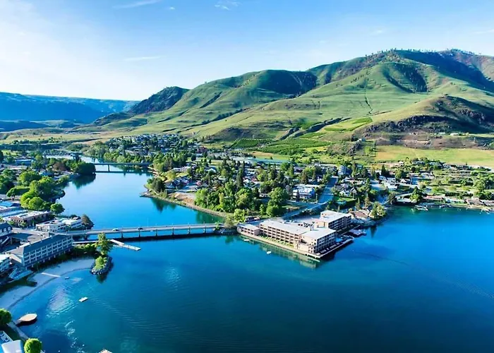 Grandview Lake Chelan- Waterfront View, Pool, Hot Tub, Golf, 1 Min To Downtown